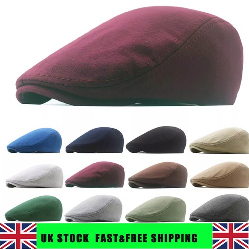 Flat cap men - flat, lined