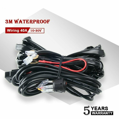 Led light bar wire wiring - bar,