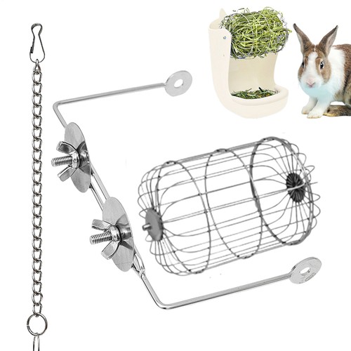 Stainless steel bunny hay - stainless,