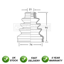 CV Joint Boot Set Front Inner