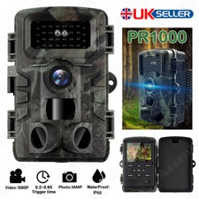 58MP Wildlife Trail Camera 1080P HD IR Night Vision Outdoor Motion Hunting Cam