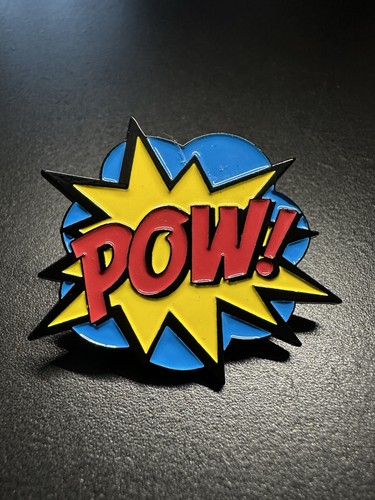 Pow enamel pin badge - pin,