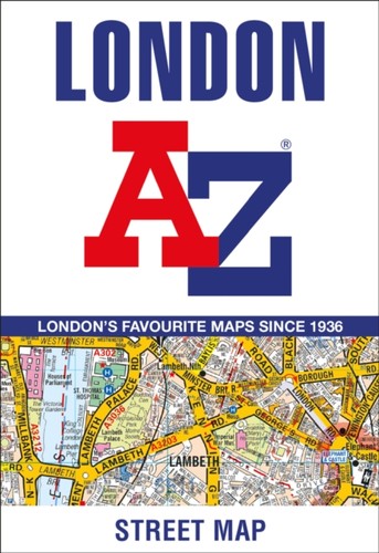 London street map a z - by, a-z