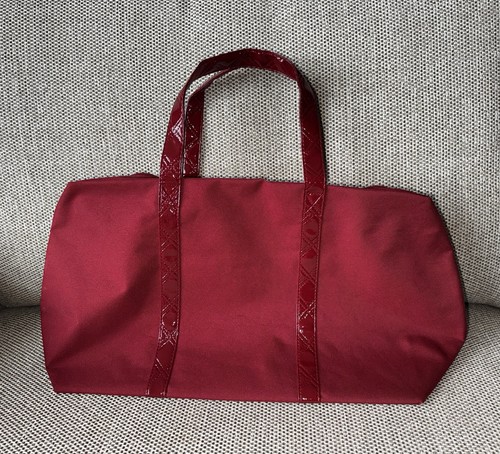 Burgundy hold all bag - hold-all, fully