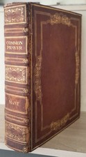 REV. MANT'S FOLIO BOOK OF COMMON PRAYER, FINE MOROCCO LEATHER BINDING, 1830