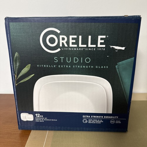 Corelle 12pc vitrelle pure - corelle,