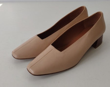 Miista Leather Nude Court