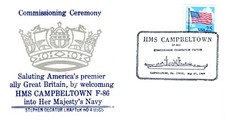 Hms campbelton commissioning - hms,