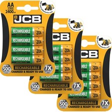 12 x JCB AA Rechargeable