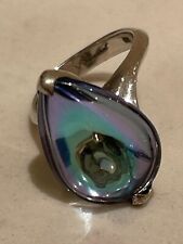 Baccarat Fleurs  Psydelic sterling silver ring