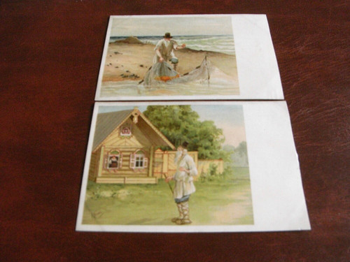 Two original russian signed - two,