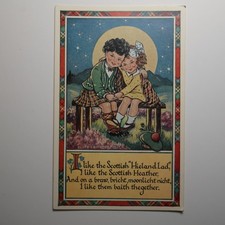 1960s Postcard Scots Scottish