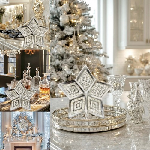 Vtg art deco - style, pewter