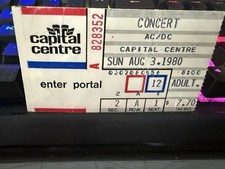 AC/DC 8/3/80 Front Row Floor