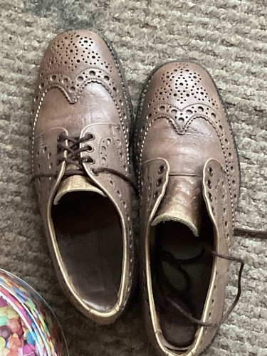 Gents grensons brown leather - gents,