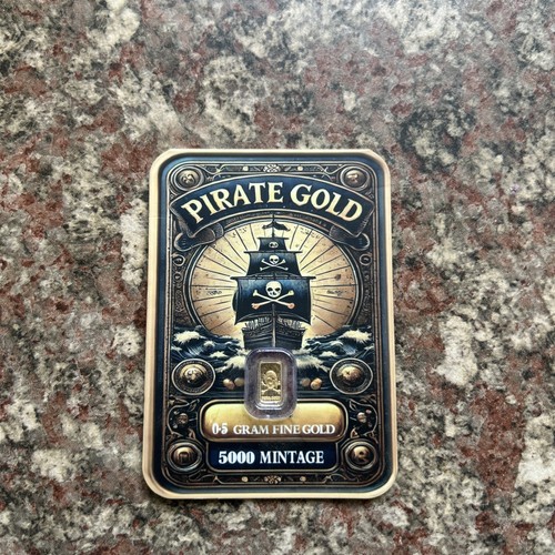 Gram pirate gold bar - gold, 999