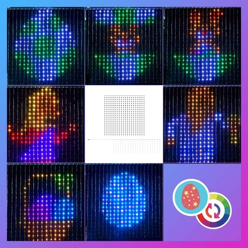Led smart curtain string - led,