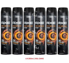 6 x 250ml XXL AXE / LYNX DARK