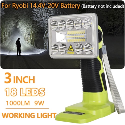 Cordless led spotlight torch - led,