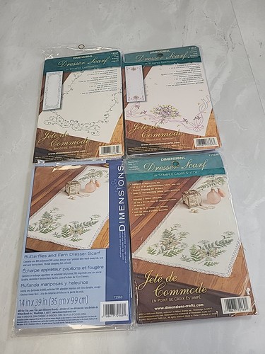 Dimensions stamped embroidery - stamped,