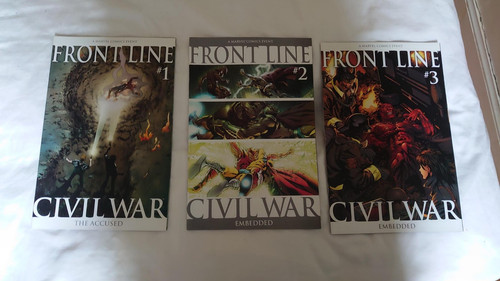 Marvel civil war front - marvel,