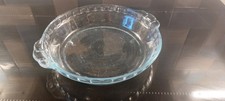 Marinex Pyrex Glass Pie Dish