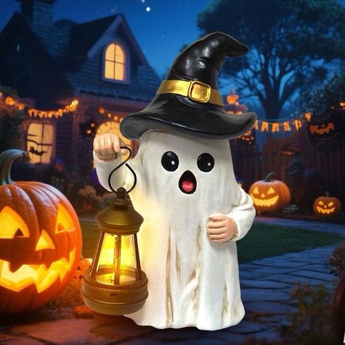Halloween ghost statue - halloween,