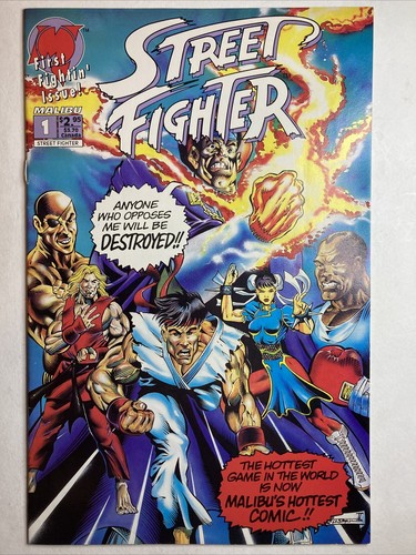Street fighter nm malibu - nm,