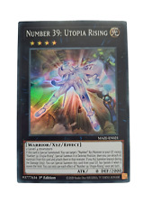 Number 39: Utopia Rising - MAZE-EN021 - Super Rare - 1st Edition - YuGiOh
