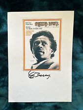 Chuck Berry autographs - authentic, two for one, original 