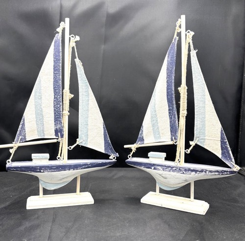 Pair primitive style wooden - of,