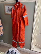 flame retardant hi viz overalls size 52” chest