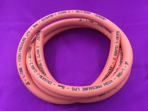 8mm orange lpg hose pipe - 8mm,