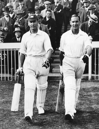 Herbert sutcliffe with jack - herbert,