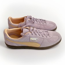 Puma Palermo Men’s Trainers Size 11 UK Pink Suede Sneakers 80’s Casuals 46 EU