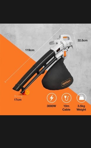 Vonhaus leaf blower with - blower,