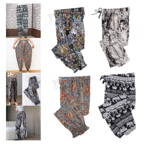 Women harem pants - women's, high
