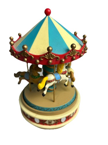 Vintage 1980 enesco carousel - 1980,