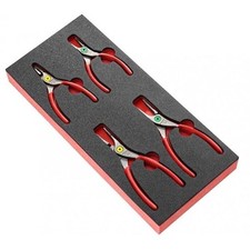 Facom MODM.PCSN 4 Piece Internal/External Circlip Plier Set Supplied in Foam