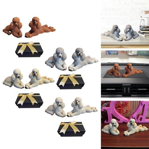 Modern poodle dog statue dogs - modern,