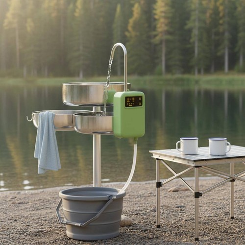 Portable electric water pump - water,