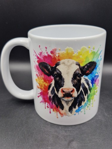 New dairy cow mug coo - new,
