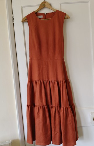 Hobbs burnt orange linen - hobbs,