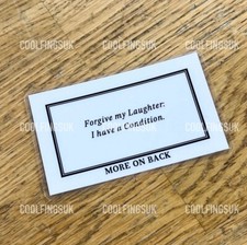 Joker Medical Condition Card