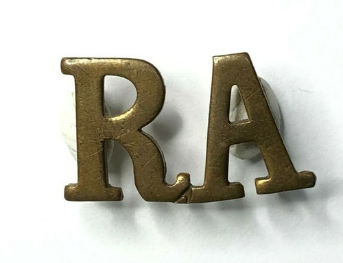 Ww1 royal artillery shoulder - ww1,