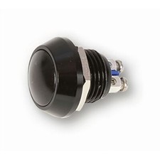 Highsider push button, black