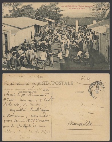 French guinea guinee 1916 - guinea, old