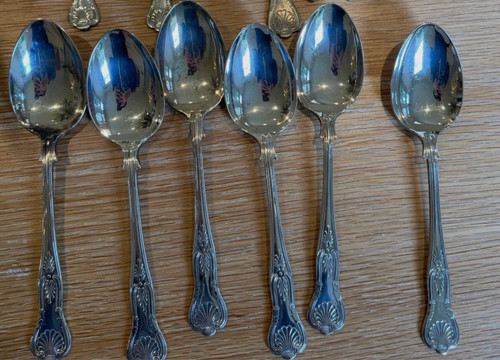 Vintage cutlery sets silver - vintage,