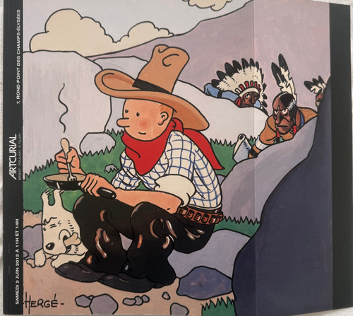 Tintin hergé auction catalog - auction,
