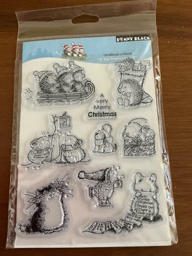 Penny black clear - black, stamps